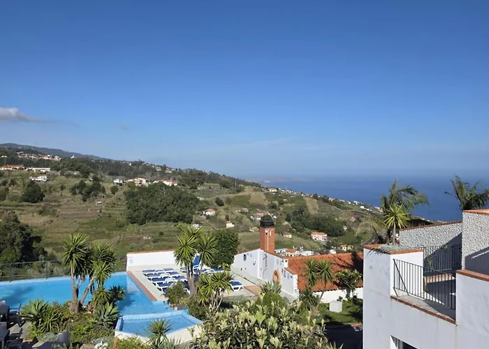 Ocean Heated Pool&jacuzzi View 2 Terraces Flat102 * Santa Cruz (Madeira)