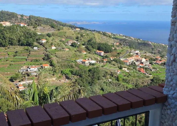 Ocean Heated Pool&jacuzzi View 2 Terraces Flat102 * Santa Cruz (Madeira)