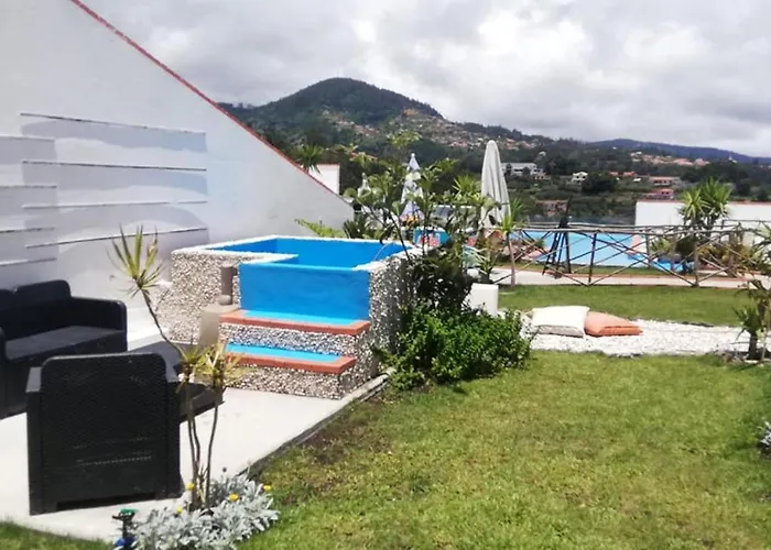 Ocean Heated Pool&jacuzzi View 2 Terraces Flat102 Santa Cruz (Madeira)