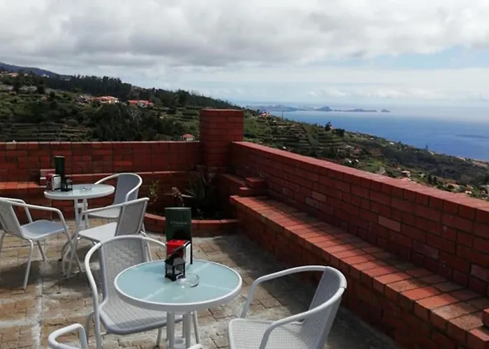 Ocean Heated Pool&jacuzzi View 2 Terraces Flat102 * Santa Cruz (Madeira)